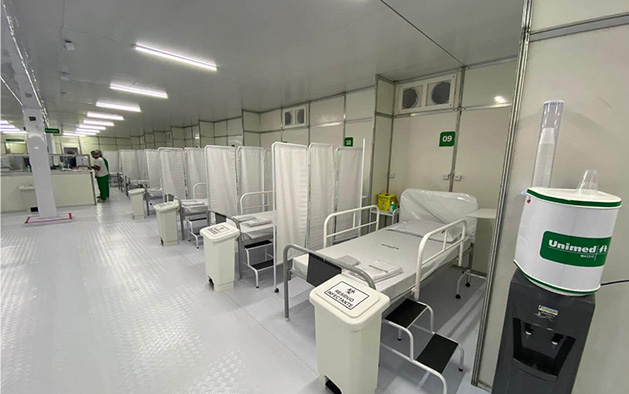 Hospital da unimed em maceió covid