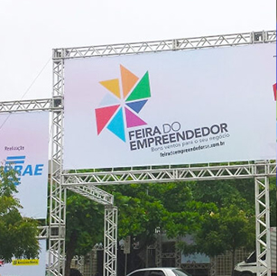 Montagem de estruturas para shows e eventos